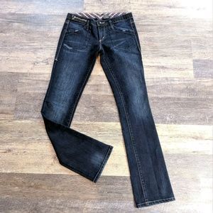 Armani Exchange Dark Jeans Low Rise Women's 2